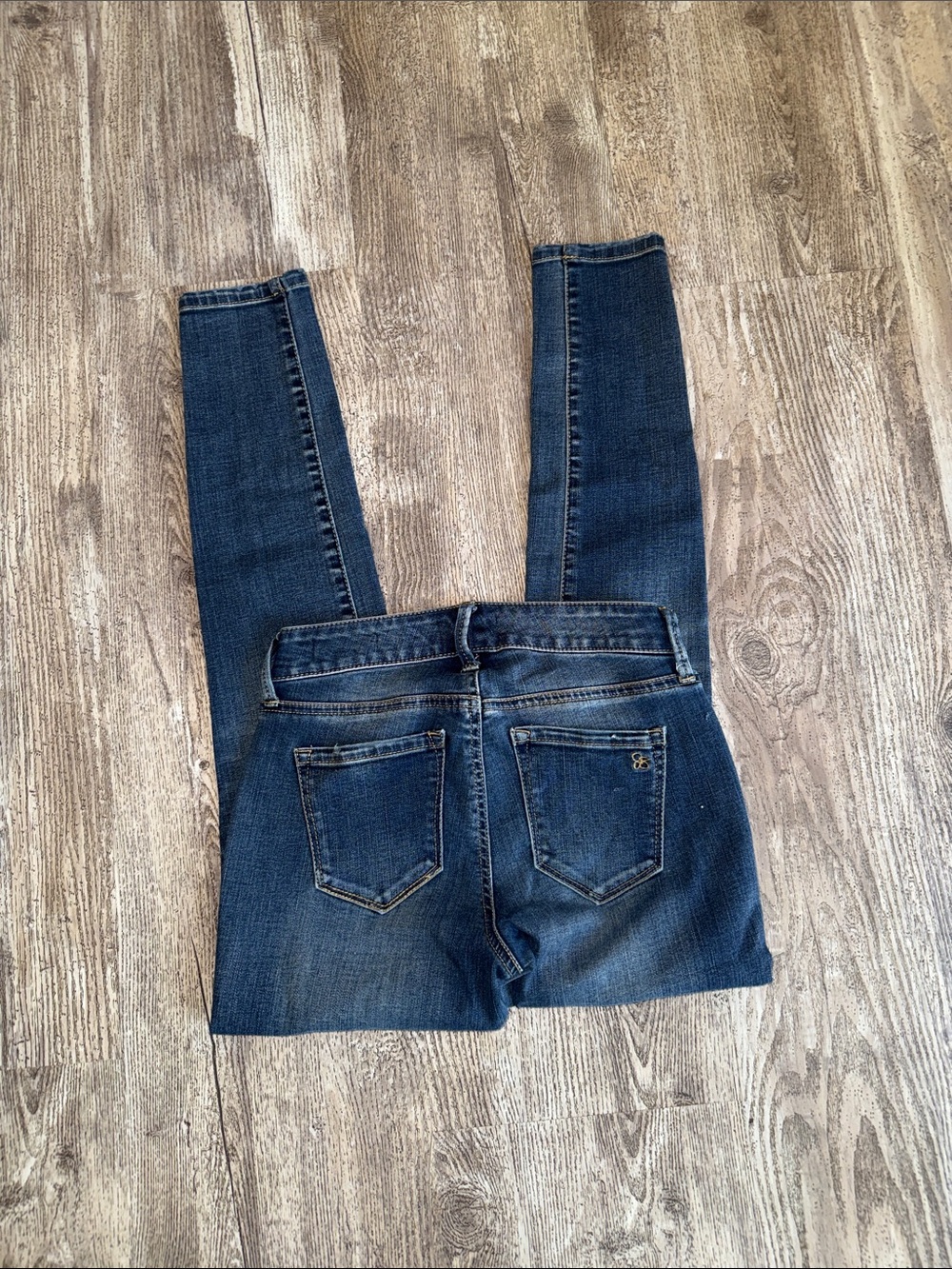 Jessica Simpson Women's Dark Indigo Skinny Jeans - Picture 8 of 8
